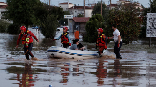 Жертвите на бедствието Даниел в Гърция станаха десет съобщи министърът