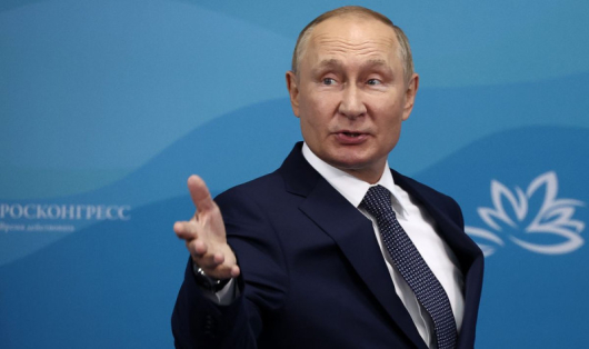 В изказване във Владивосток където руският президент Владимир Путин се