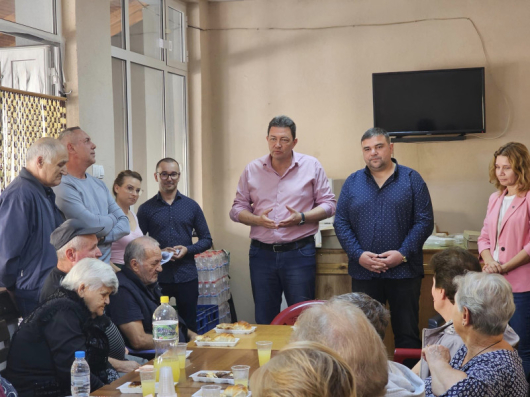 Кандидатът за кмет на община Петрич Димитър Бръчков посвети неделния