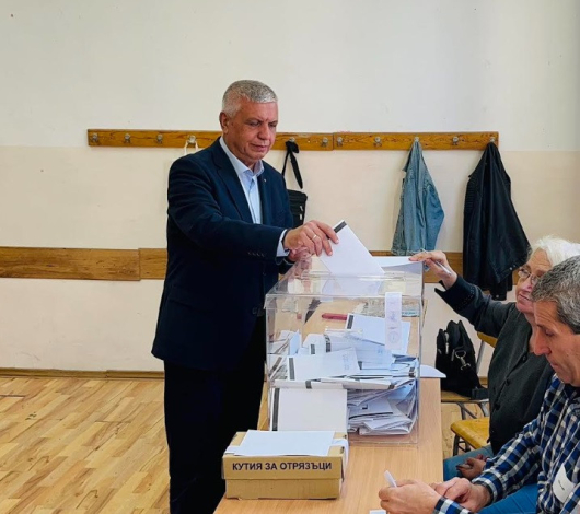 Гласувах за просперитета на гражданите и на моя роден Благоевград