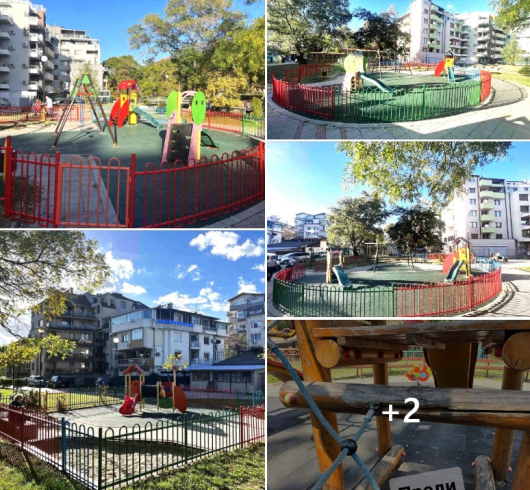 ще две детски площадки в Благоевград са изцяло ремонтирани и