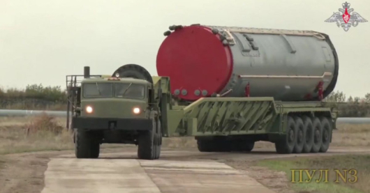 Руските военни съобщиха, че още една ракета от новия стратегически