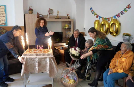 Рожденият ден на Надежда Георгиева днес бе отбелязан с много