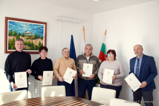 Кметът на община Сандански – Атанас Стоянов подписа анекс към