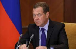 Заместник председателят на Съвета за сигурност на Русия Дмитрий Медведев коментирайки
