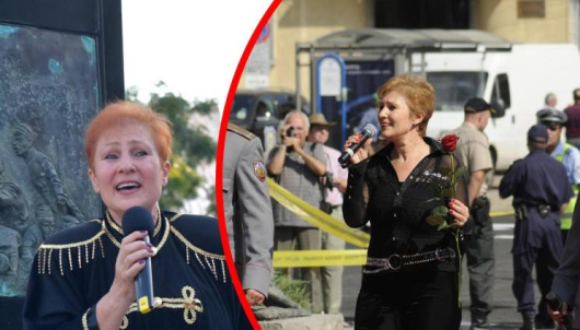 Обичаната певица Мая Нешкова облича опълченска униформа в чест на