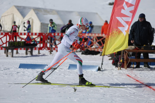 Топ състезателят по ски бягане на СК Банско Даниел Пешков