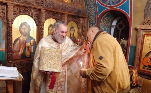 Лидерът на ГЕРББойко Борисове присъствал на Великденската литургия и е