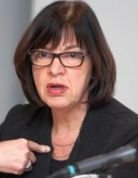 Ребека Хармс е категорична, че строителството на АЕЦ ”Белене” ще въведе България във високи рискове. Сн.: БГНЕС