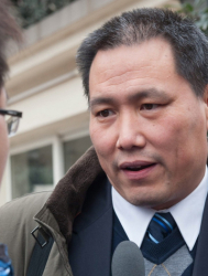 В Китай бе арестуван известният правозащитник и адвокат Пюй Чжъцян. Сн.: EPA/БГНЕС
