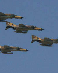 Иранска бойна авиация нанесе удари по Ислямска държава в Ирак. Сн.: EPA/БГНЕС