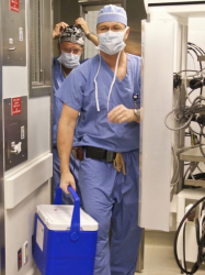 Трансплантацията е извършена от екипа на проф. Никола Владов във ВМА (Сн. Архив). Сн.: EPA/БГНЕС
