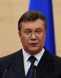 Виктор Янукович призова международната общност да не подкрепя новата власт в Киев. Сн.: БГНЕС