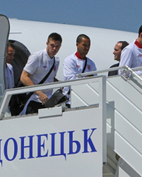 Според сайта на летище Донецк днес са отменени над 15 вътрешни и международни полета. Сн.: EPA/БГНЕС
