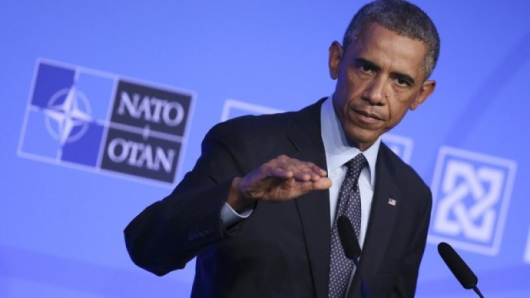 В Уелс Барак Обама втвърди тона срещу джихадистите. Снимка: EPA