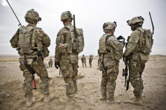 Американски войници по време на учения 