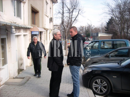 Димитър Капитанов след показанията си пред съда.