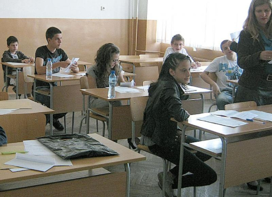 Всички седмокласници в VIII СОУ в Благоевград се явиха на външно оценяване по математика