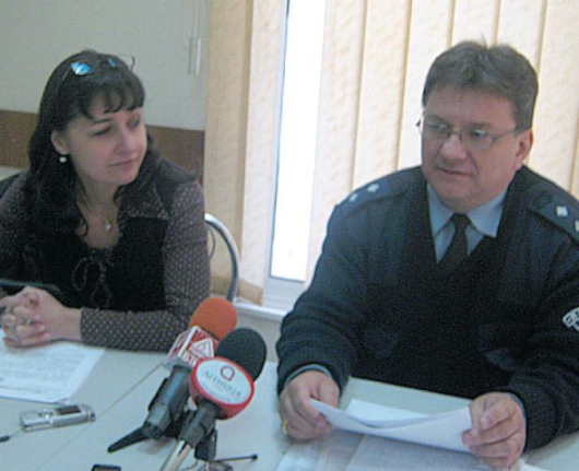 Пресаташето Г. Моралиева и инспекторът от КАТ Пътна полиция Овнарски огласиха статистиката 