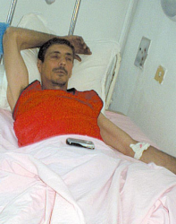 48-годишният Георги Митов от с. Самораново, община Дупница, е настанен в ортопедично отделение, след като падна от високоскоростен мотор “Хонда”