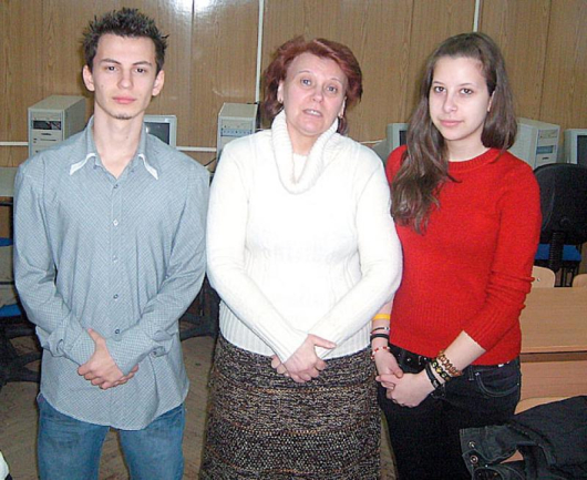 Екатерина Горанова, Ирина Горанова и Георги Койков