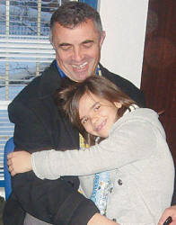 Йордан Милчев със сина си Николай