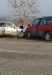 Жена загина, а четирима са ранени при катастрофа на Околовръстния път в Пловдив. Сн.: Bulphoto