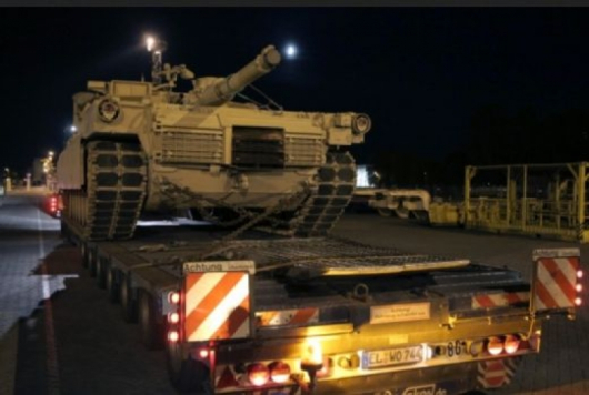 Американските танкове ще дойдат у нас вероятно от Рига, където бяха стоварени тези дни