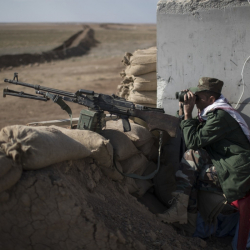 Кюрдски бойци пешмерга изиграха важна роля в битката за Мосул в Ирак. Сн.: БТА