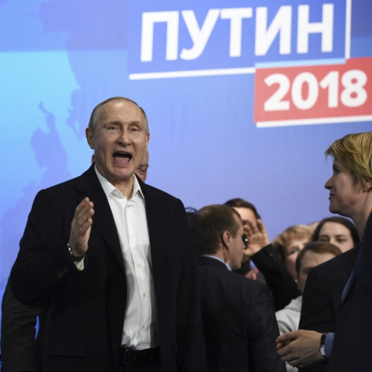 Владимир Путин спечели убедително победа на изборите в Русия. Сн.: БТА