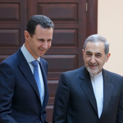 Сирия разчита на помощ от Иран: Башар Асад прие Али Акбар Велаяти - главен съветник на аятолах Али Хаменей. Сн.: БТА