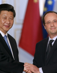 Франция посрещна Китай като приятел. Сн.: EPA/БГНЕС