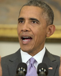 Барак Обама: Каузата ни е справедлива, терористите ще загубят. Сн.: EPA/БГНЕС