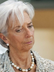 Директорът на МВФ Кристин Лагард: Ние получихме толкова много ”последни” предложения.... Сн.: EPA/БГНЕС