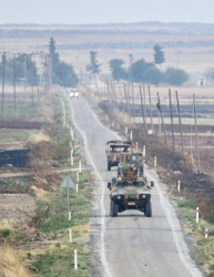 Турски сили патрулират край границата със Сирия. Сн.: Dir.bg