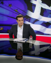 Алексис Ципрас: Да няма възражения на депутатите заради ускорения график на работа. Сн.: EPA/БГНЕС