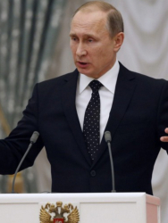 Владимир Путин: Ден и нощ следим нелегалните доставки на петрол за Турция. Сн.: EPA/БГНЕС