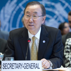 Генералният секретар на ООН Бан Ки-мун. Сн.: EPA/БГНЕС