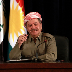 Масуд Барзани - президент на регионалната автономия Иракски Кюрдистан. Сн.: БТА