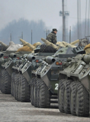 20 000 руски военни има вече в Крим, по оценки на САЩ. Сн.: EPA/БГНЕС