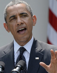 Барак Обама: Време е да загърнем страницата на повече от десетилетие военна намеса в Афганистан. Сн.: EPA/БГНЕС