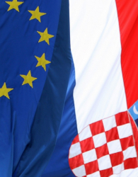 Хърватия стана 28-тата страна член на ЕС. Сн.: EPA/БГНЕС