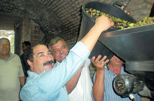 Италианските домакини не пропуснаха да покажат квалитетните си винарни и рафинерията за зехтин, в производството на който се включиха и кметовете Москов и Реджине