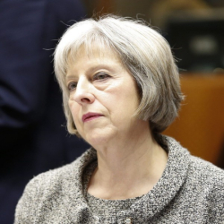 Британският вътрешен министър Тереза Мей е наричана новата Маргарет Тачър. Сн.: EPA/БГНЕС