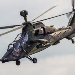 Хеликоптер на германската армия ЕС-665 ”Тайгър”, подобен на катастрофиралия. Сн.: Shutterstock