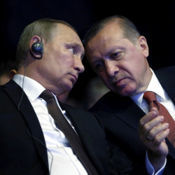 Сделката за ракетите е сключена в рекордно кратък срок след лична договорка между Владимир Путин и Реджеп Ердоган. Сн.: БТА