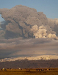 Исландският вулкан се активизира в средата на месеца. Сн.: EPA/БГНЕС