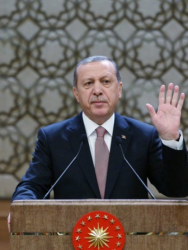 Реджеп Тайип Ердоган: Не искаме ескалация на напрежението. Сн.: EPA/БГНЕС