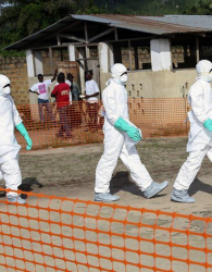 Нигерия обяви днес първи смъртен случай от Ебола в Порт Харкорт. Сн.: EPA/БГНЕС