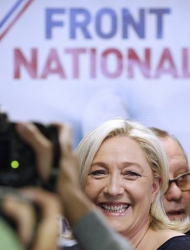 Националният фронт на Марин льо Пен бил най-популярната партия във Франция. Сн.: EPA/БГНЕС